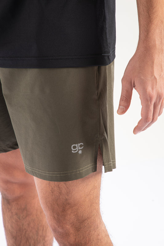 Men's Base Shorts - Olive Green