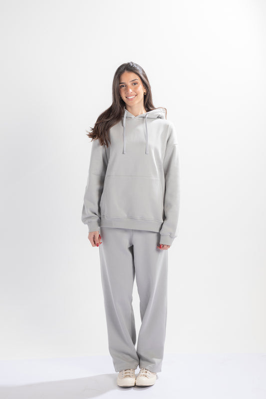 Unisex Essentials Hoodie - Light Grey