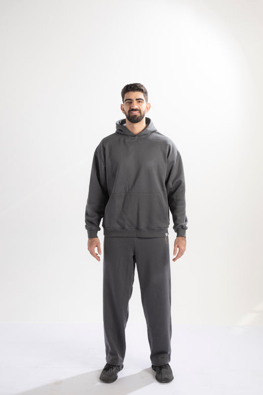 Unisex Essentials Hoodie - Dark Grey