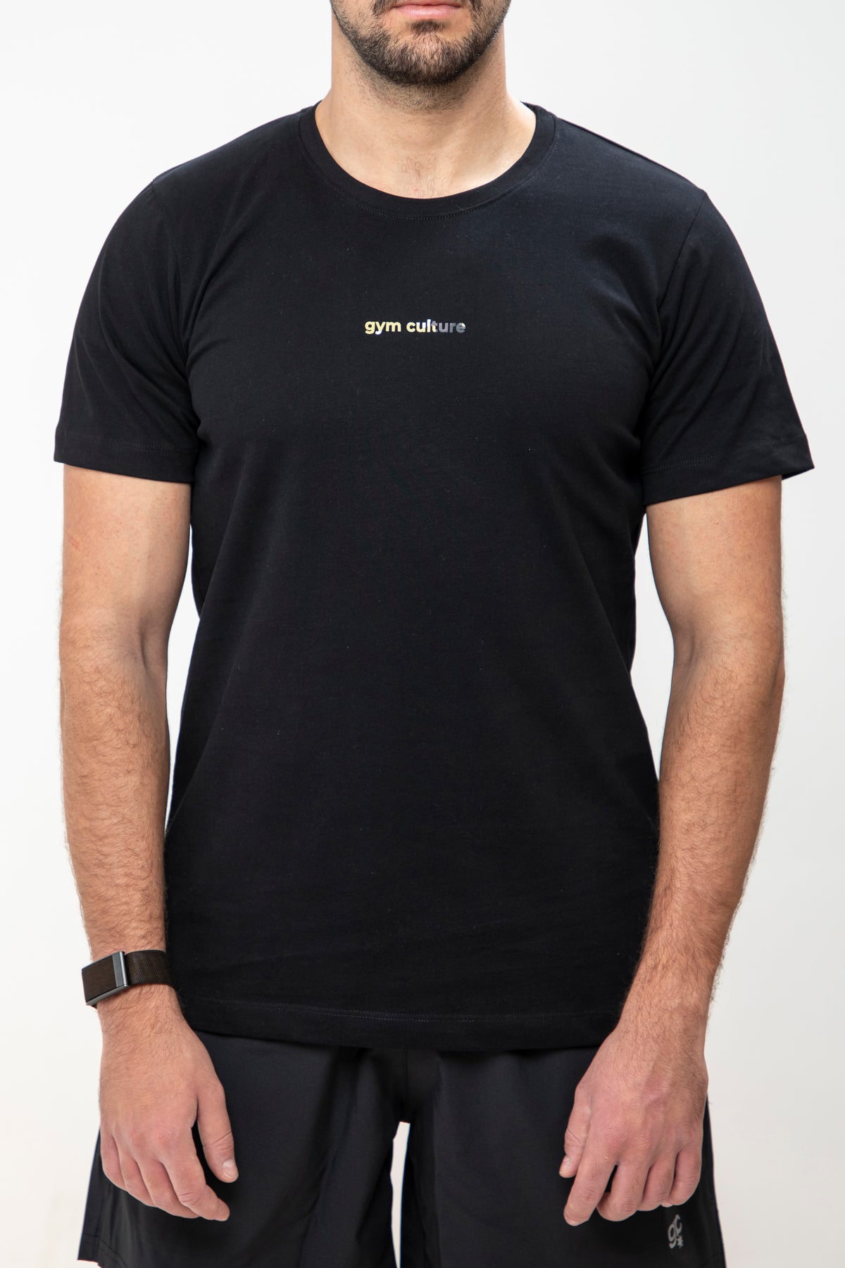 Men’s Hybrid T-Shirt - Army Black