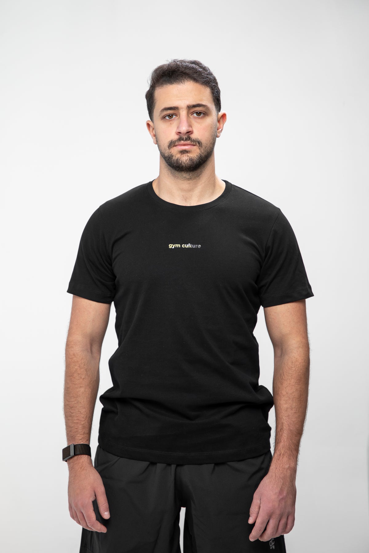 Men’s Hybrid T-Shirt - Army Black