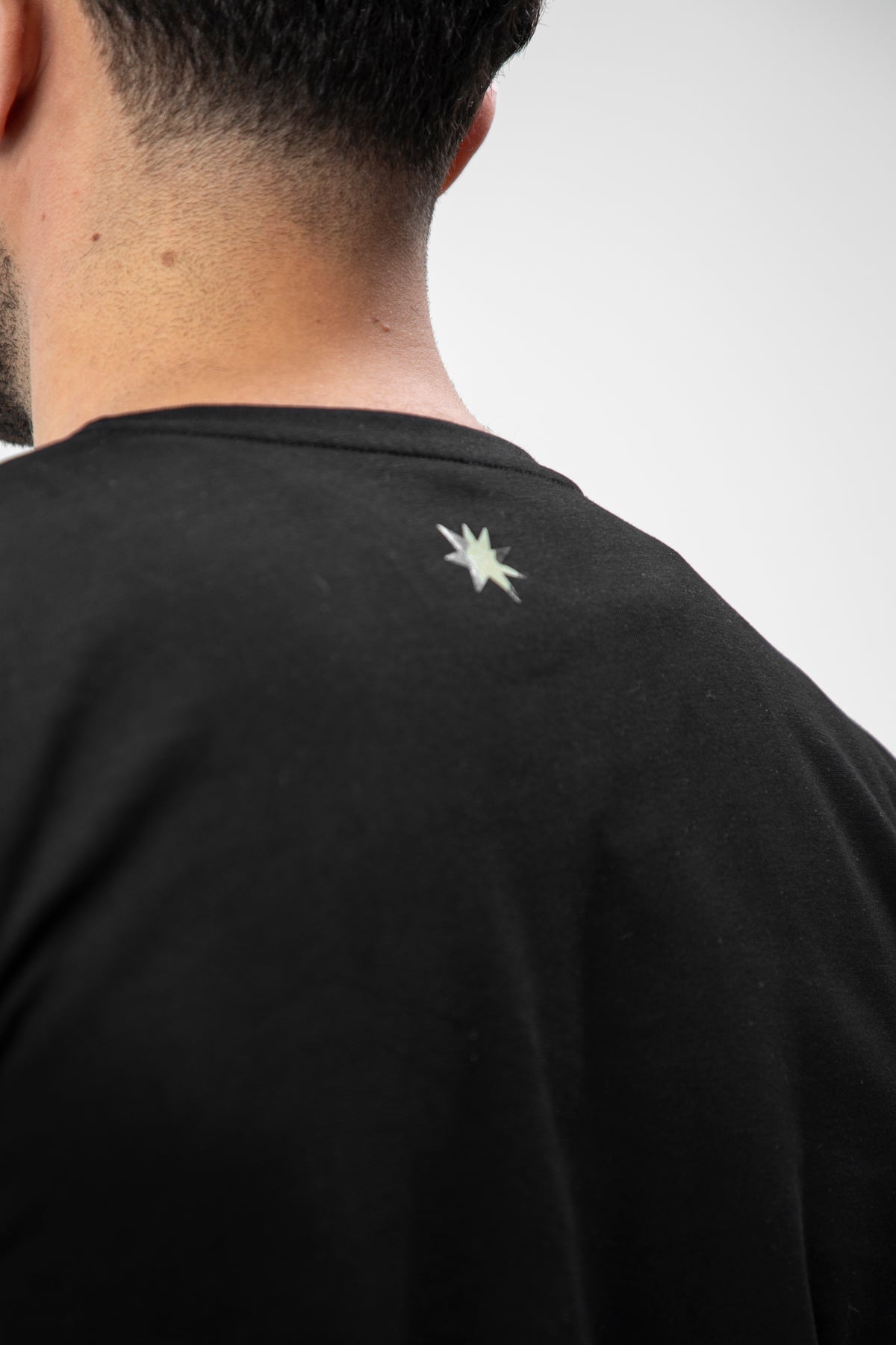 Men’s Hybrid T-Shirt - Army Black