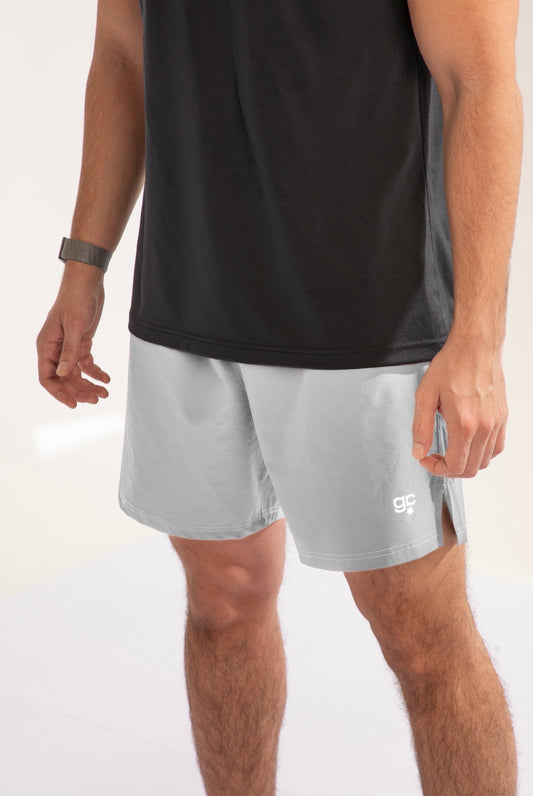 Men's Base Shorts - White Stone