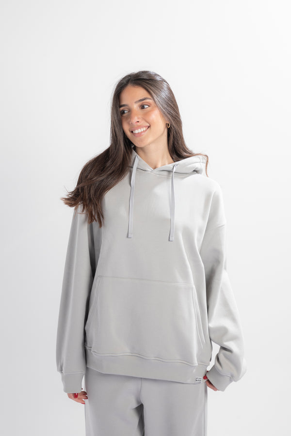 Unisex Essentials Hoodie - Light Grey