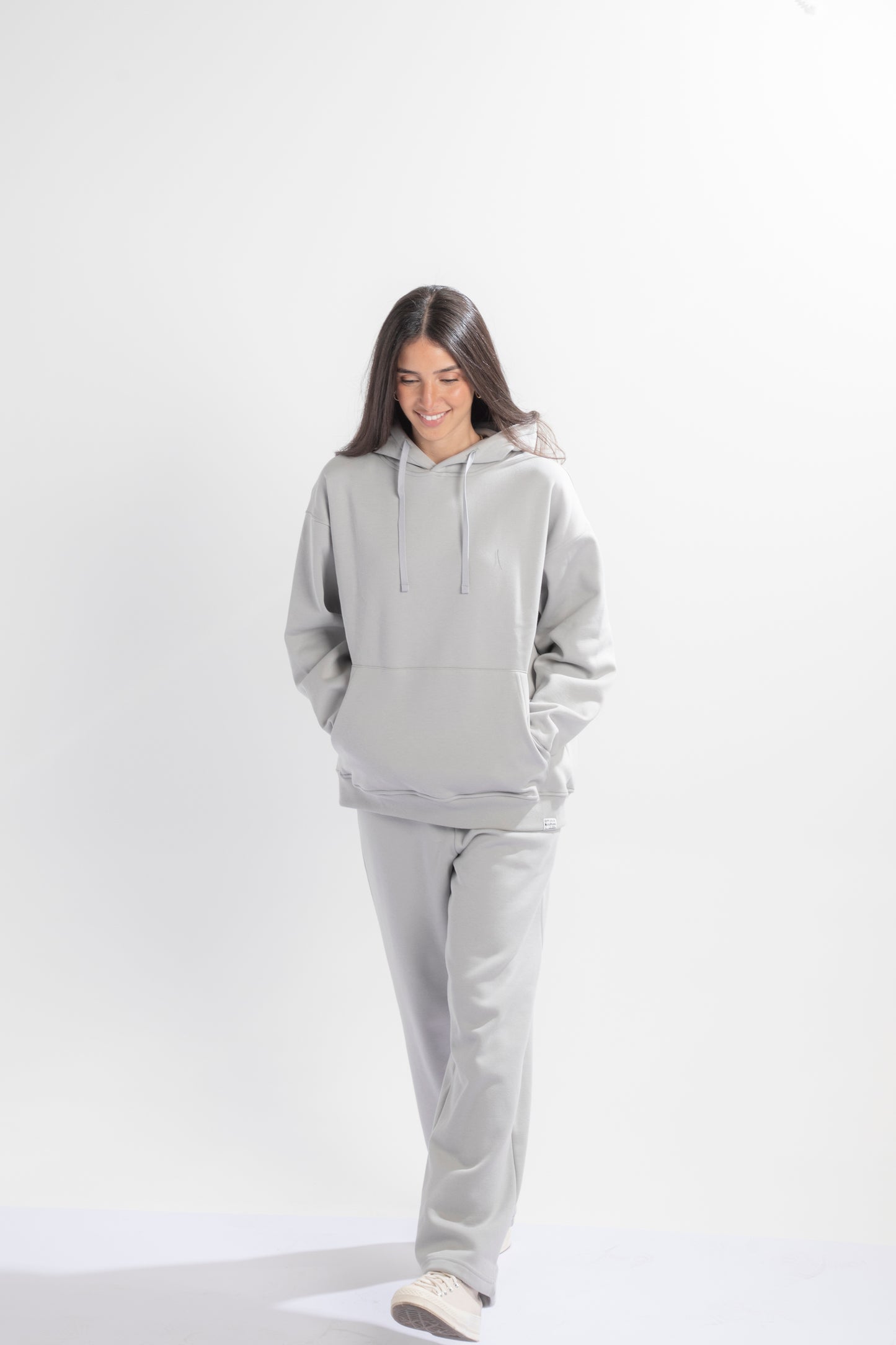Unisex Essentials Hoodie - Light Grey