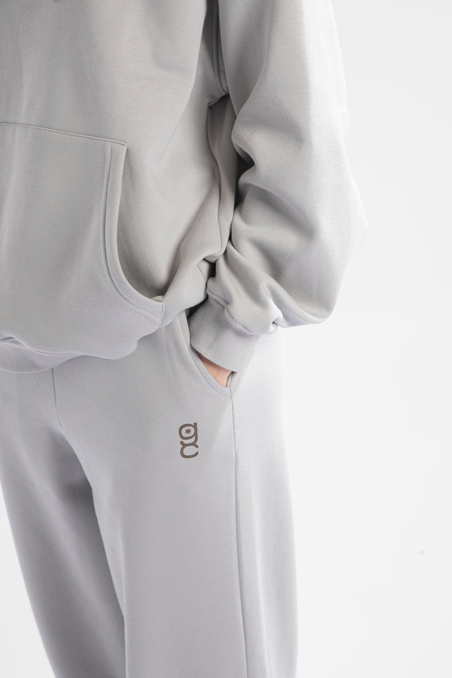 Unisex Essentials Hoodie - Light Grey