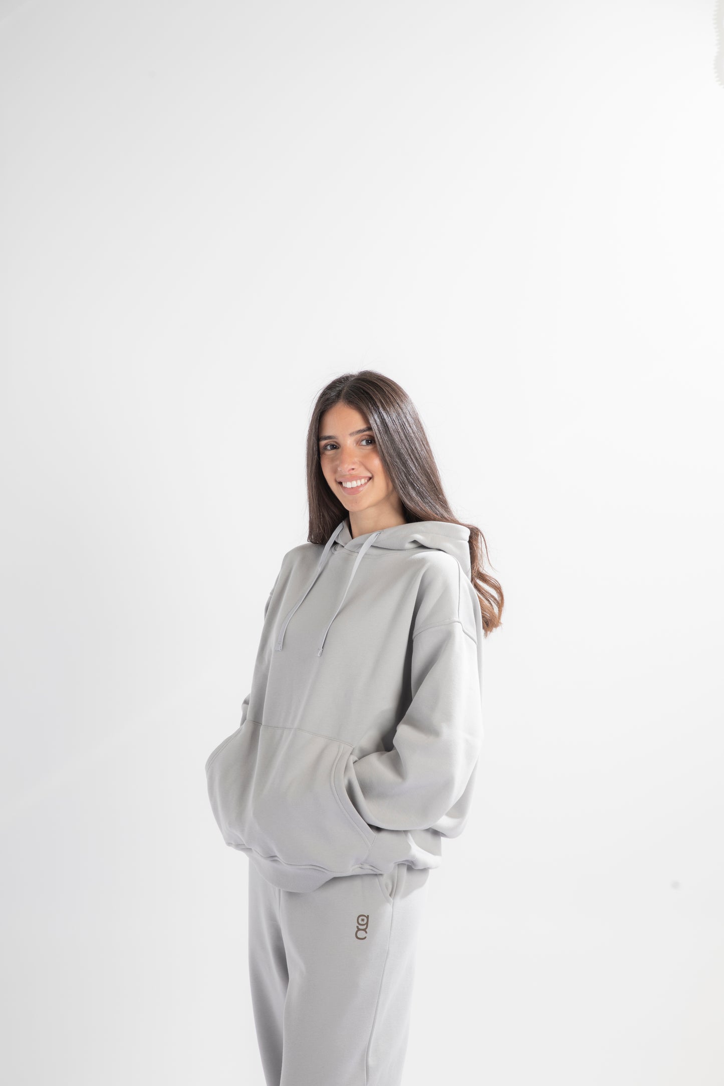 Unisex Essentials Hoodie - Light Grey