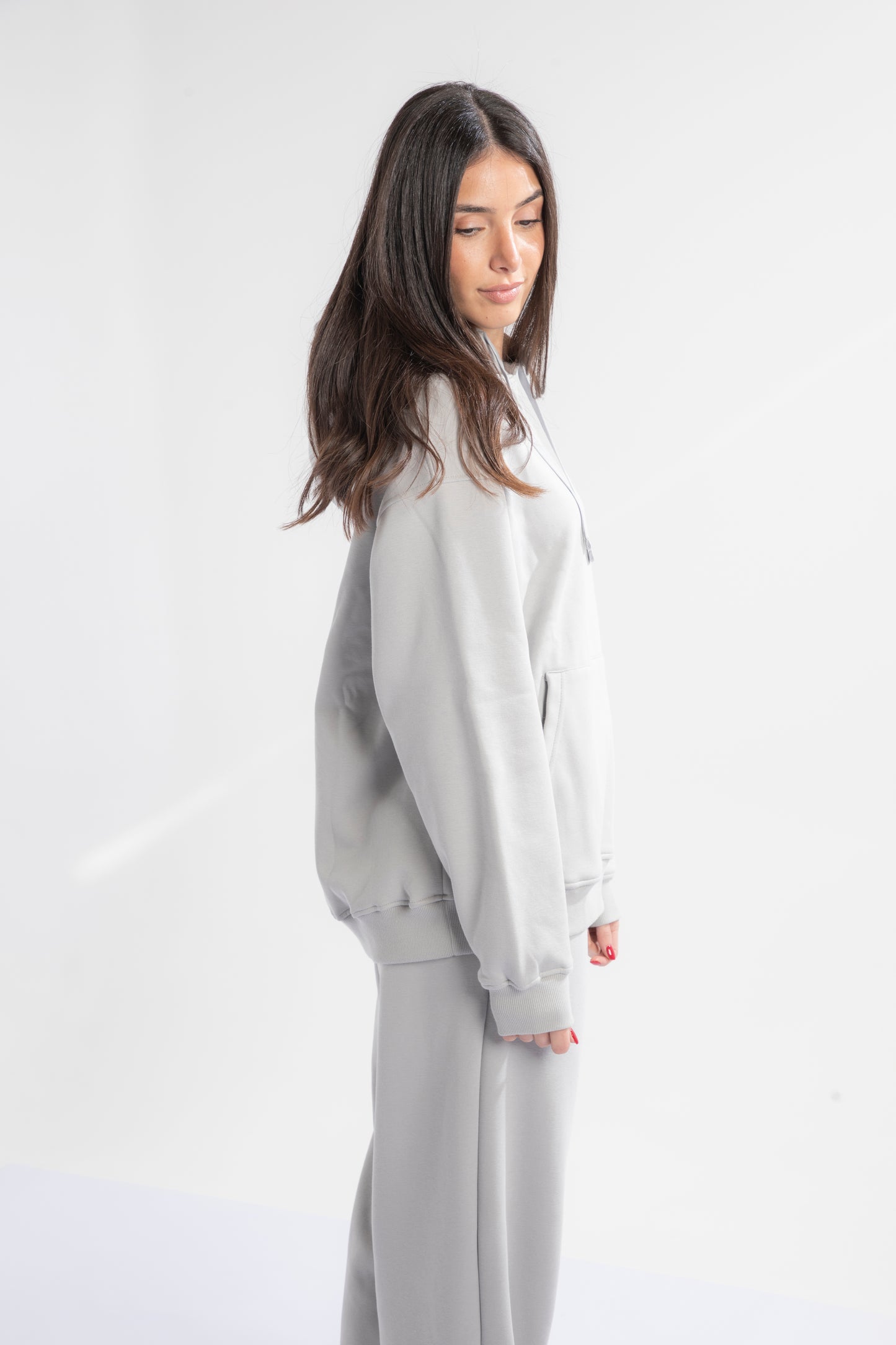 Unisex Essentials Hoodie - Light Grey