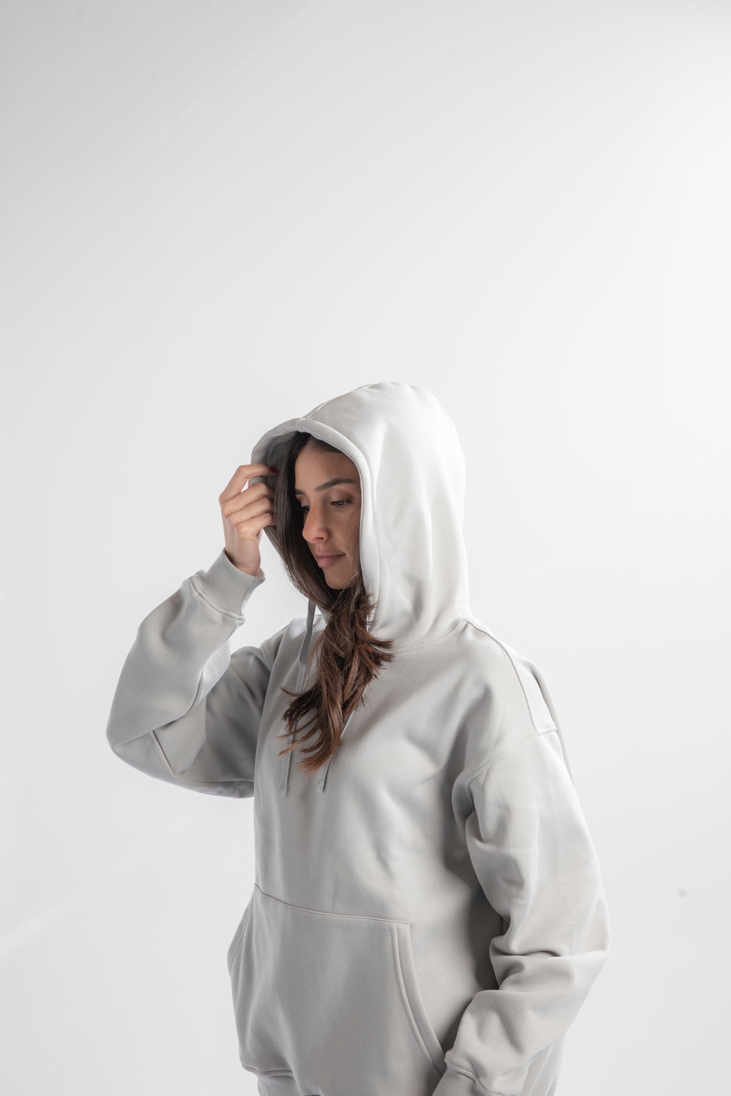 Unisex Essentials Hoodie - Light Grey