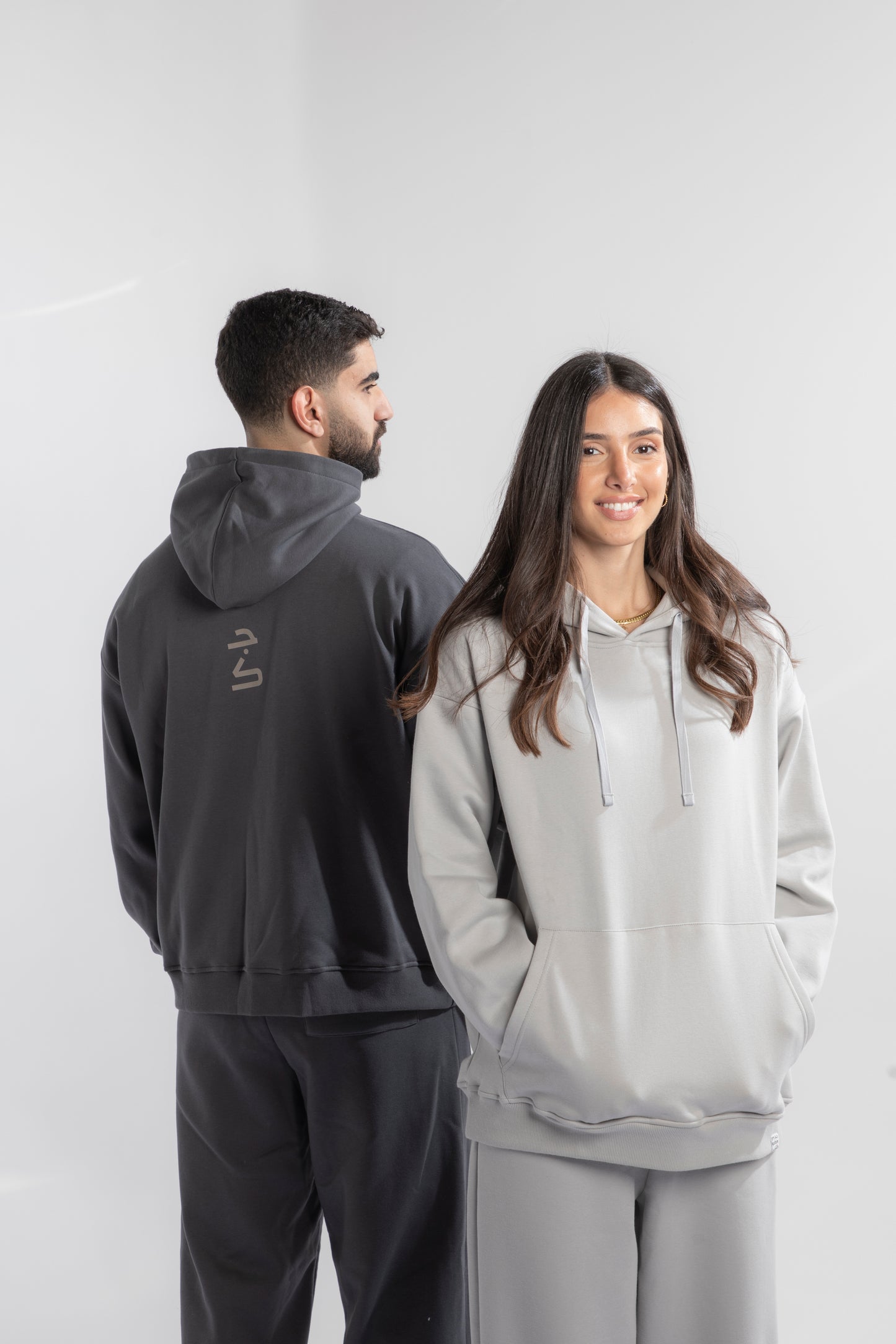 Unisex Essentials Hoodie - Light Grey