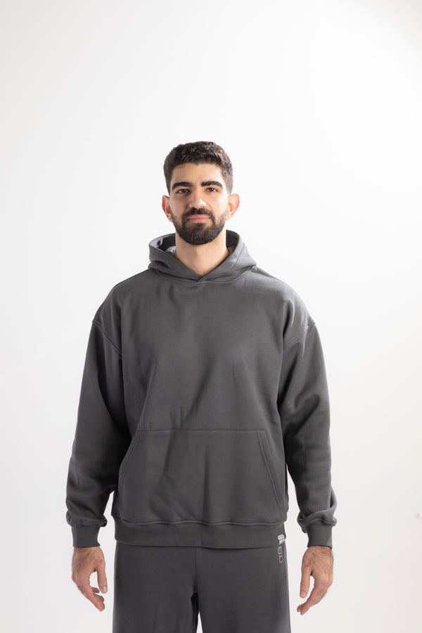 Unisex Essentials Hoodie - Dark Grey