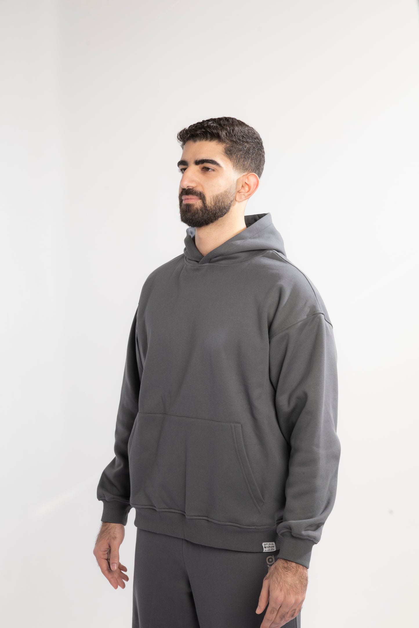 Unisex Essentials Hoodie - Dark Grey