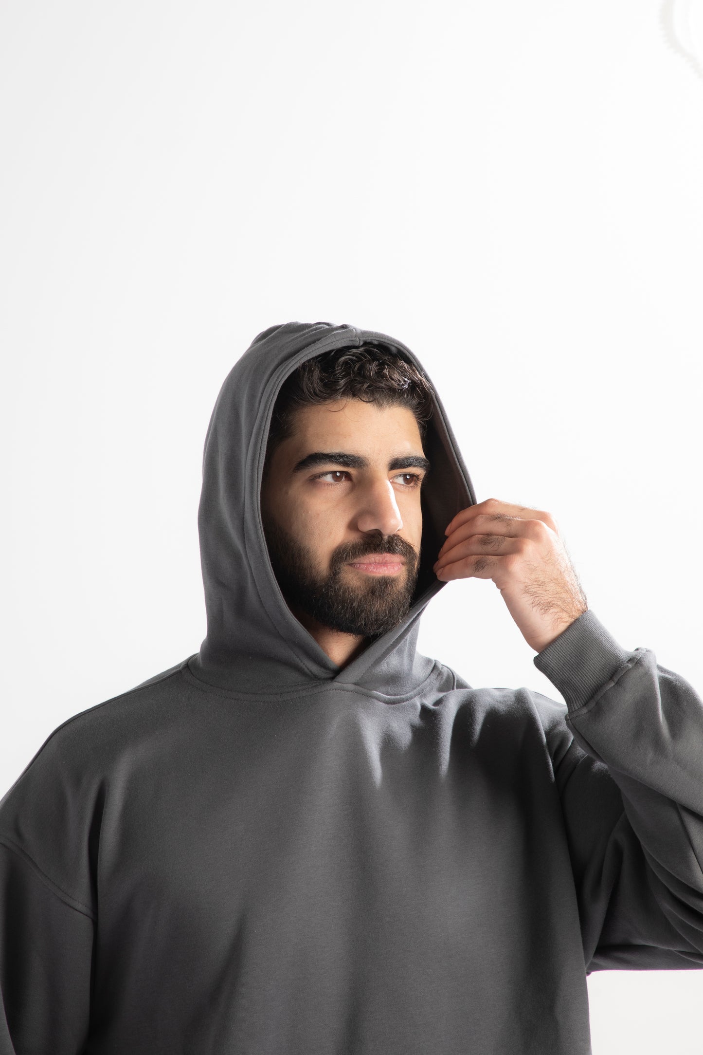Unisex Essentials Hoodie - Dark Grey