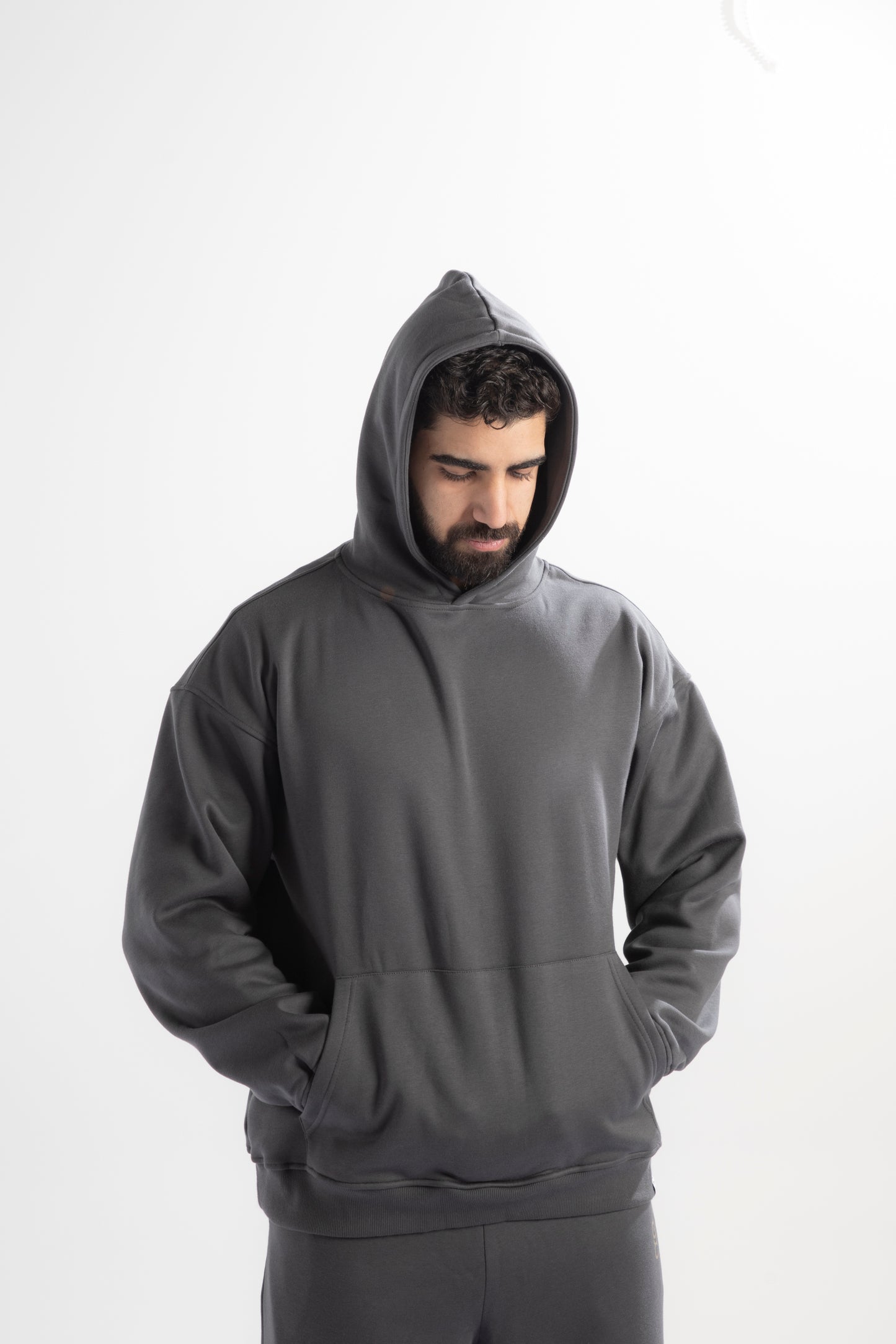 Unisex Essentials Hoodie - Dark Grey
