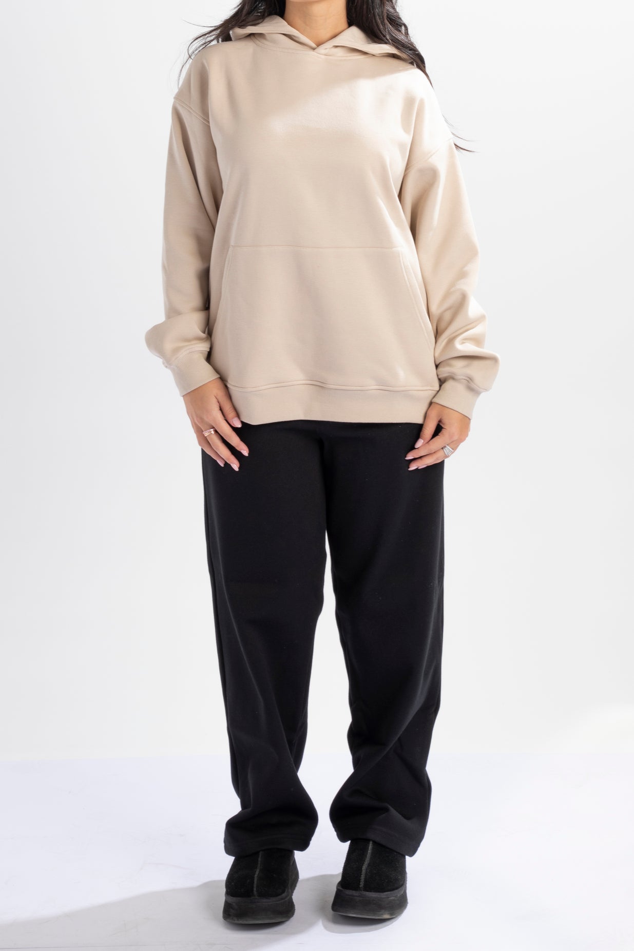 Unisex Essentials Hoodie - Beige