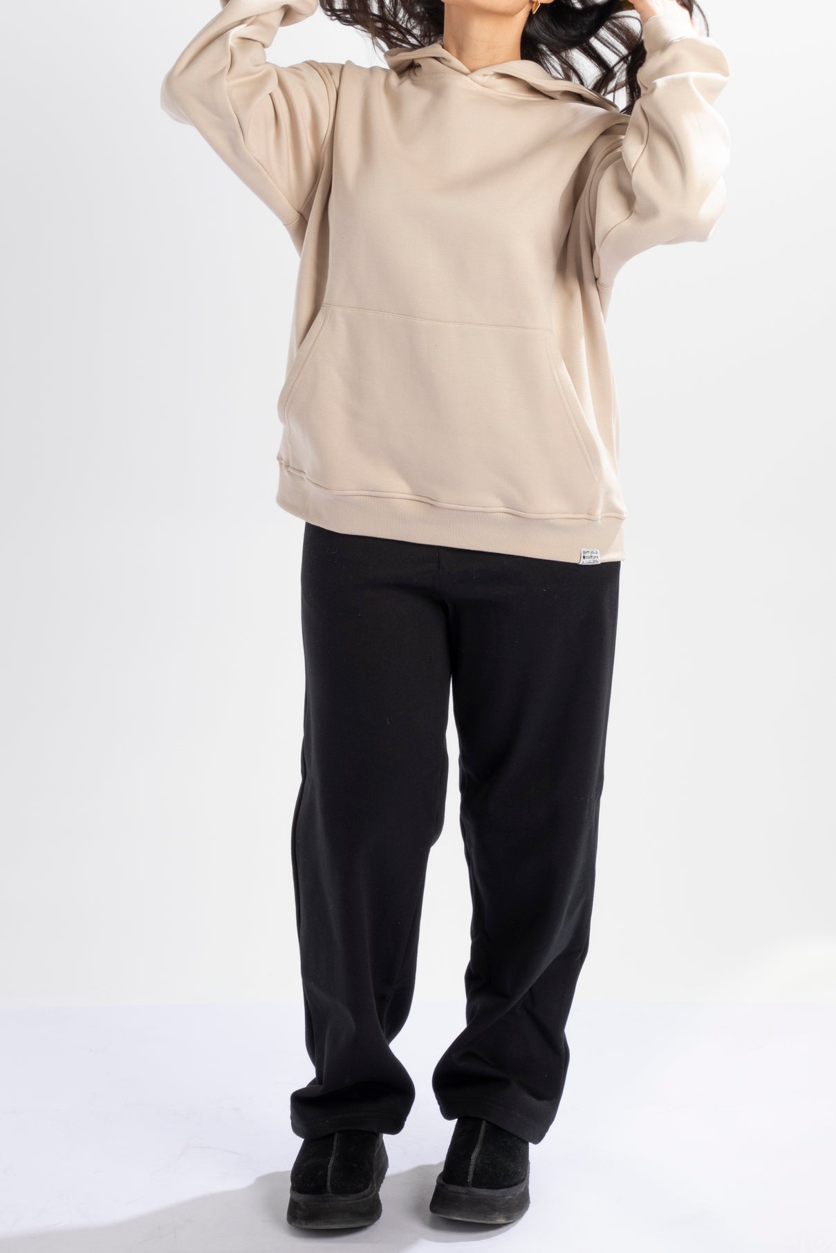 Unisex Essentials Hoodie - Beige