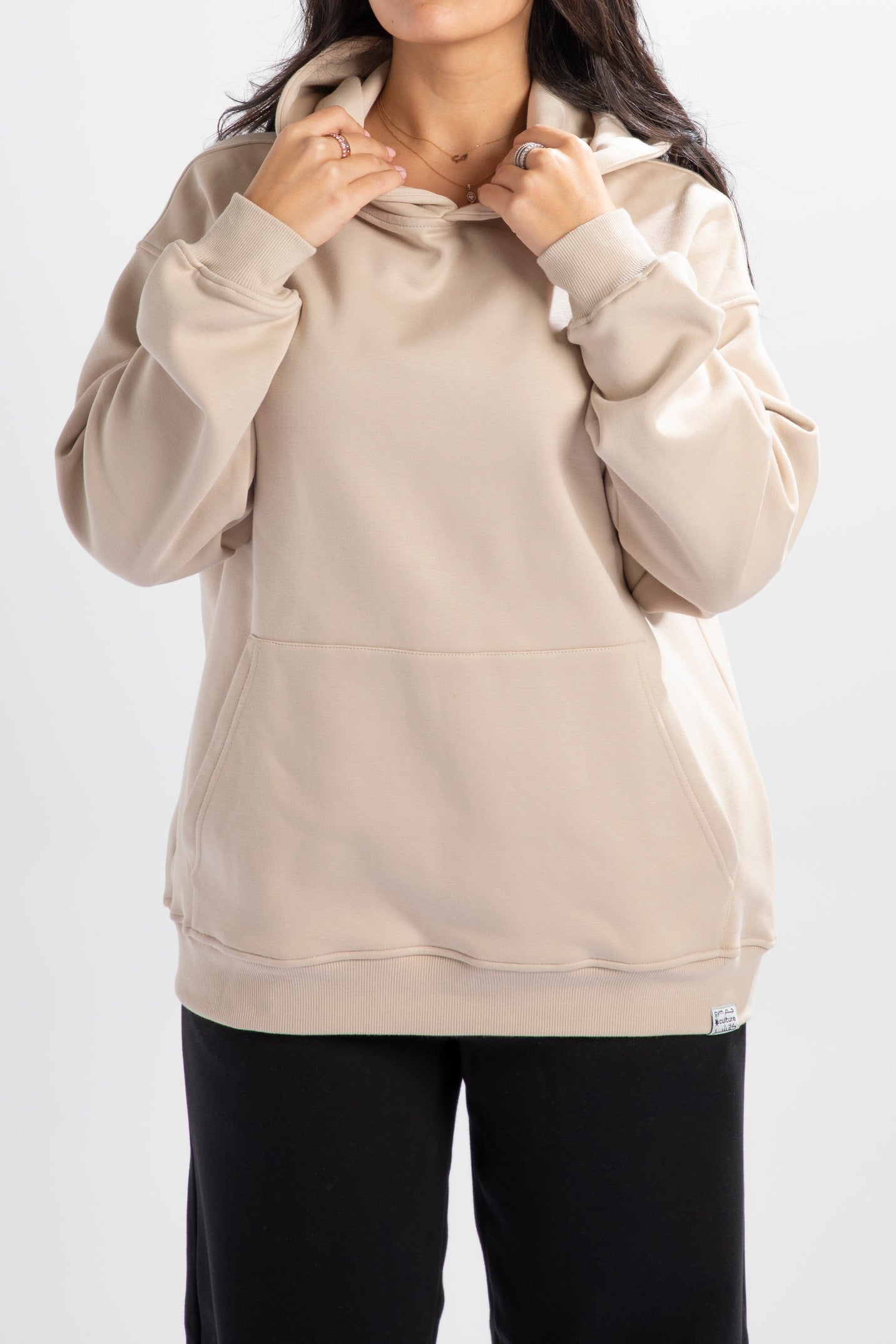 Unisex Essentials Hoodie - Beige