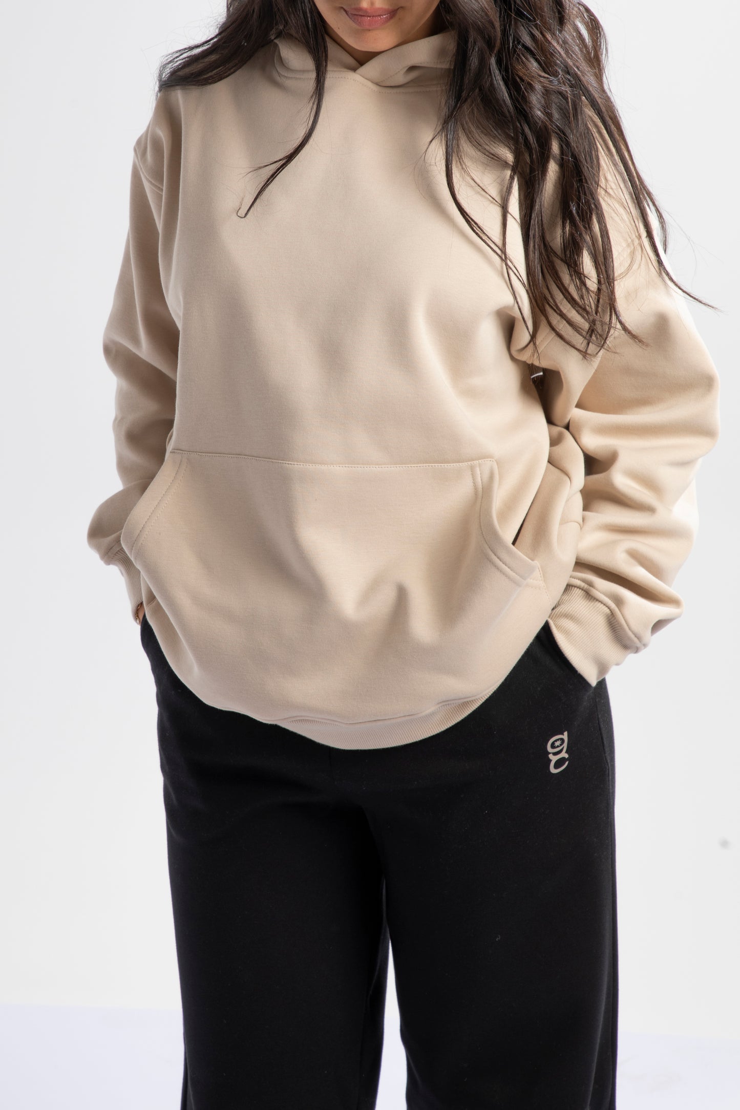 Unisex Essentials Hoodie - Beige