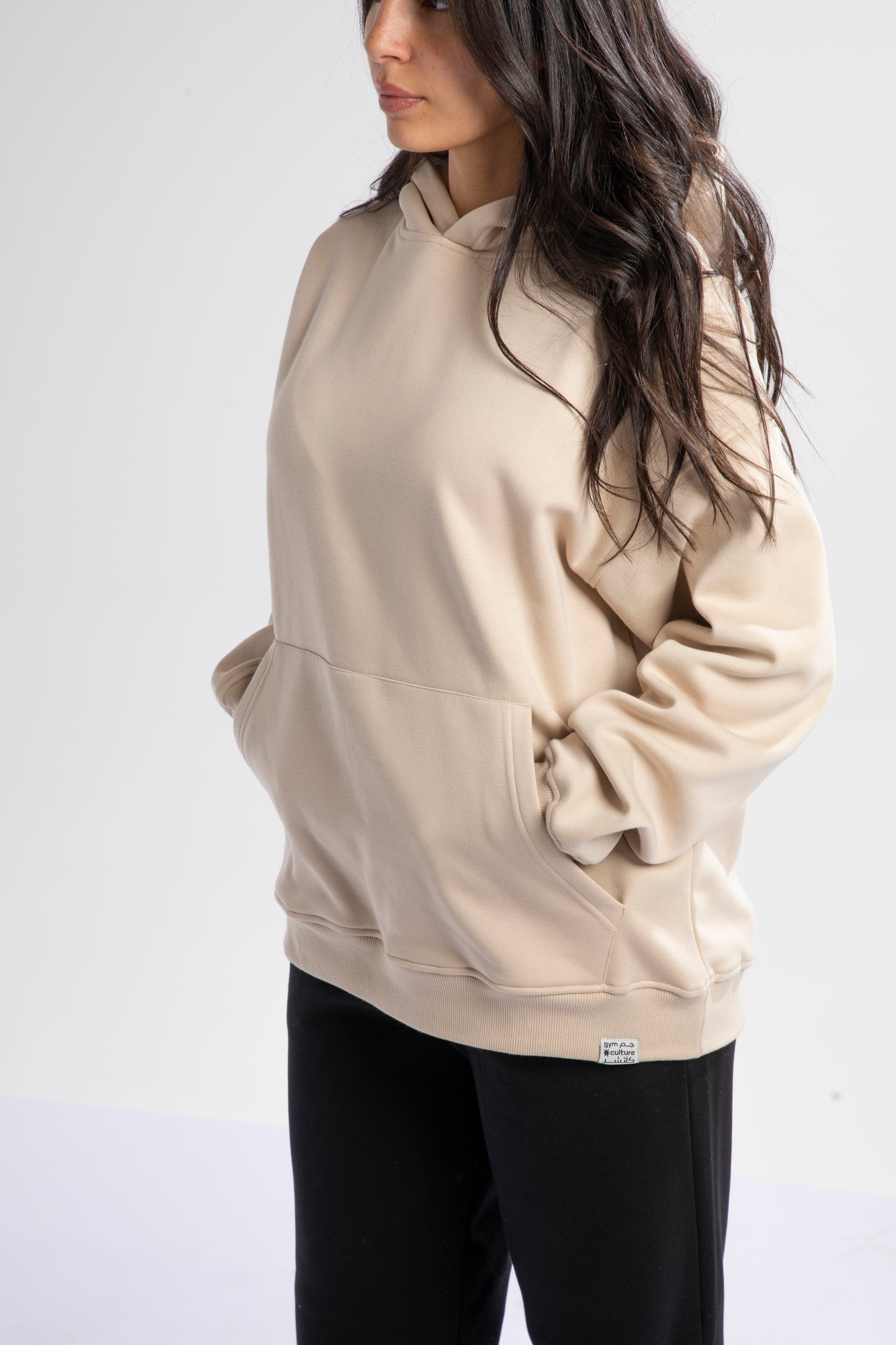 Unisex Essentials Hoodie - Beige