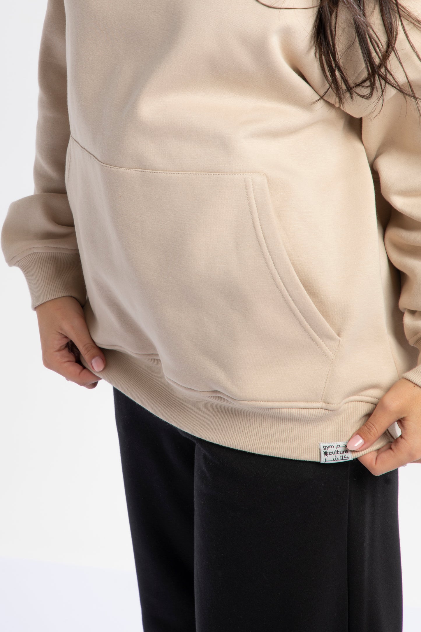 Unisex Essentials Hoodie - Beige